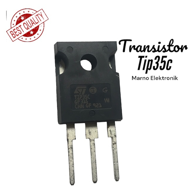 ทรานซิสเตอร์ TIP35 C TIP 35 TR TIP-35 ต้นฉบับดั้งเดิม