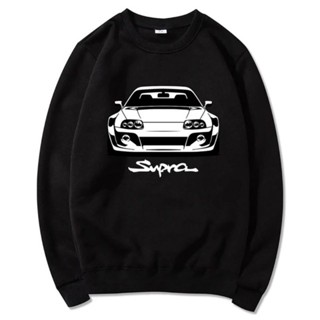 เสื้อกันหนาวโปโล คอกลม ลาย Supra Car Distro Polos สําหรับผู้ชาย และผู้หญิง