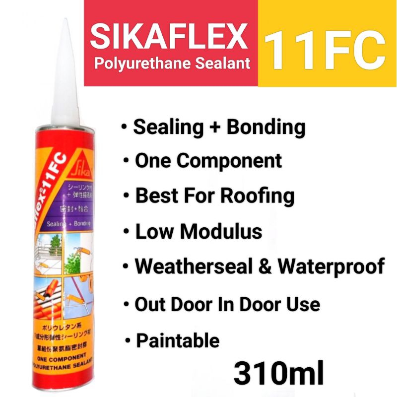 Sika กาวคอนกรีต/Precast SIKA/SIKAFLEX 11FC Polyurethane Silicone 310ml