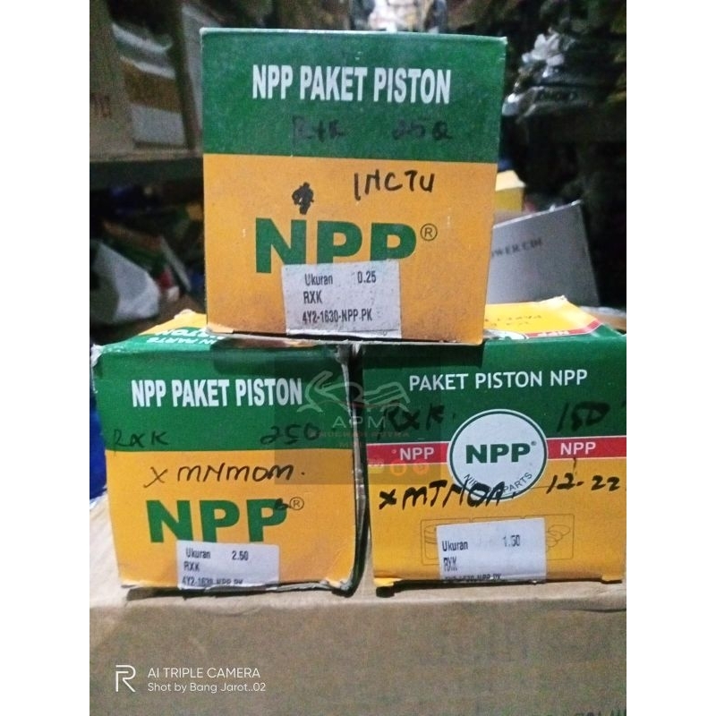 PISTON ชุด NPP RXK 4Y2 Os Std 025 050 075 100 125 150 175 200 225 250 275 300