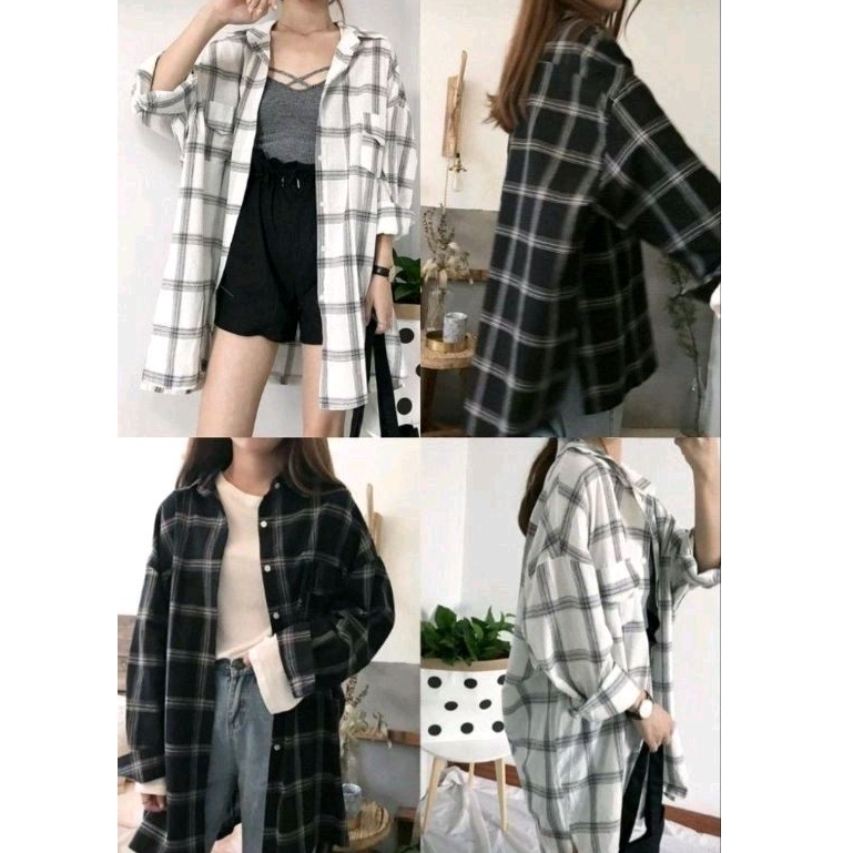 Kemeja Audrey kimberly women& 39;s เสื้อพรีเมี่ยมขนาดใหญ่ kimberly flannel เสื้อ dsn shop