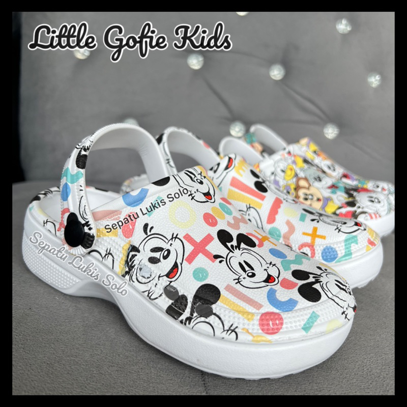 Baim Bapao Mom & Kids Eva Rubber Fuji Mickey Sandals