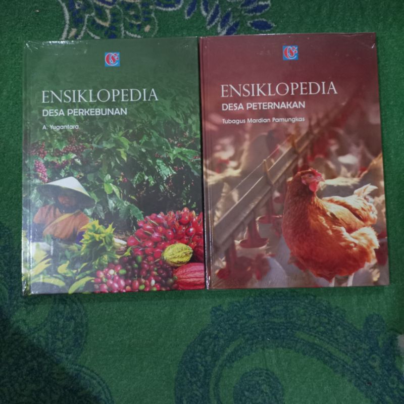 หนังสือต้นฉบับ ENCYCLOPEDIA บน FARMERS VILLAGE PLANTATION VILLAGE