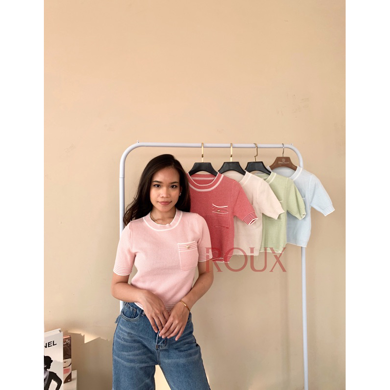 Shopatroux - Khloe Knit Top
