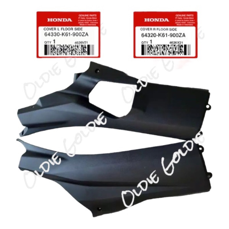 64320-K61-900ZA 64330-K61-900ZA ฝาครอบดาดฟ้าชั้นขวาหรือซ้าย Beat Pop