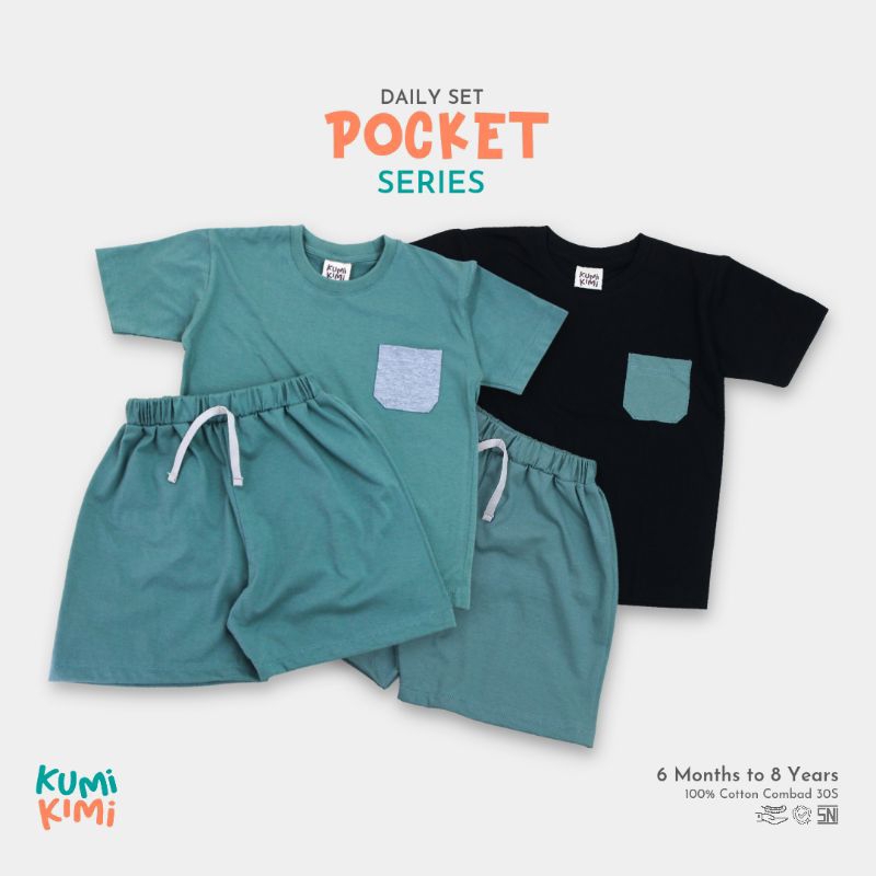 KUMI KIMI / DAILY SET POCKET SERIES / ชุดสูทเด็ก