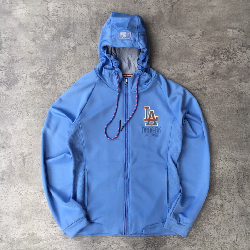 Zipper Hoodie by MLB La Dodgers เสื้อแจ็คเก็ตผู้หญิง