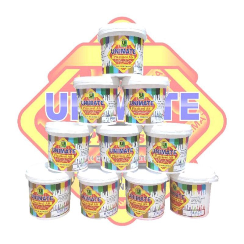 หมึกพิมพ์หน้าจอ Unimate Florecent Plastisol 1KG