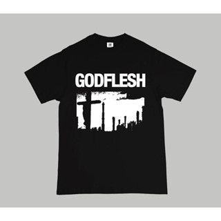 เสื้อยืด ลาย GODFLESH - KAOS DISTRO GODFLESH - KAOS METAL - POP PUNK - KAOS BAND