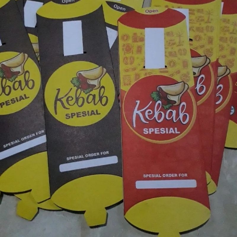 กระดาษ KEBAB ดึง 300 แผ่น ขนาด 24, 9,2 วัสดุสีขาว IVORY คุณภาพสูง | กล่องเคบับทันสมัย | กล่อง VIRAL 