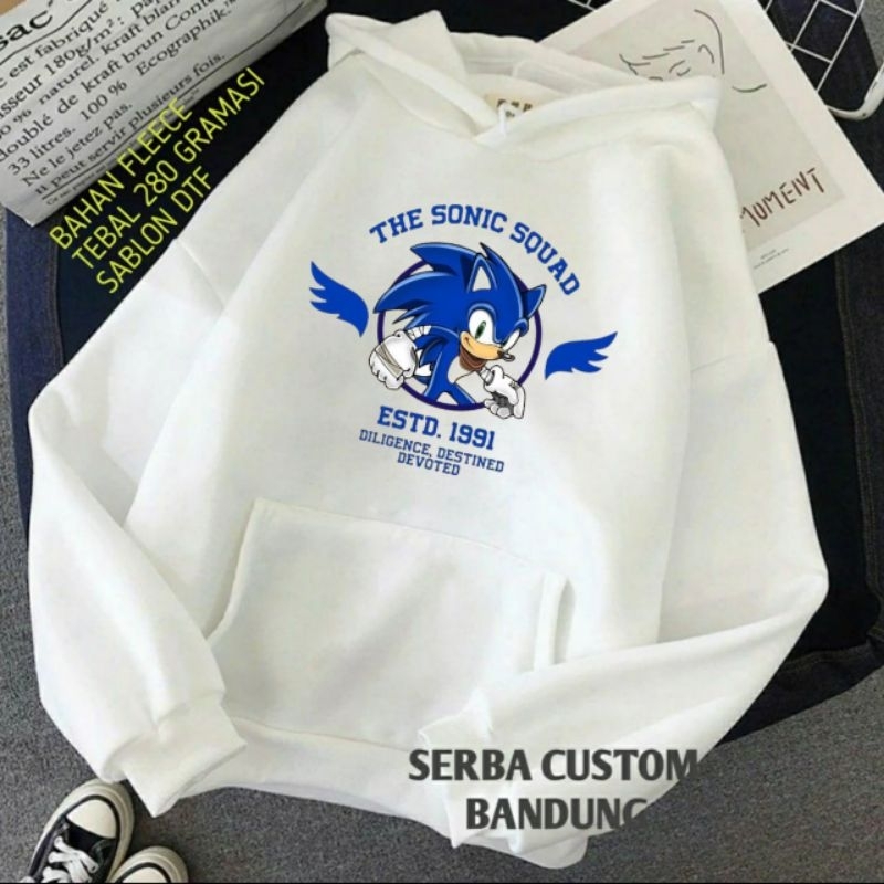 The Sonic Squad Kids Hoodie Jumper