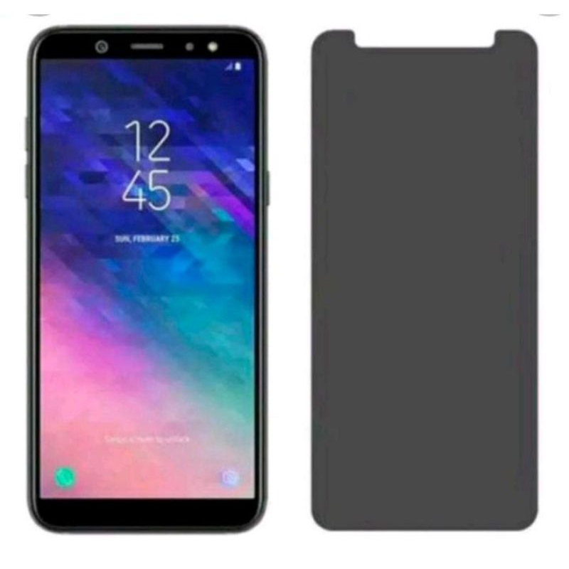 TEMPERED GLASS ANTI SPY SAMSUNG J4+ J6+ J8 A750 A7 2018 A6+ A8+ J2 PRIME J7 PRIME