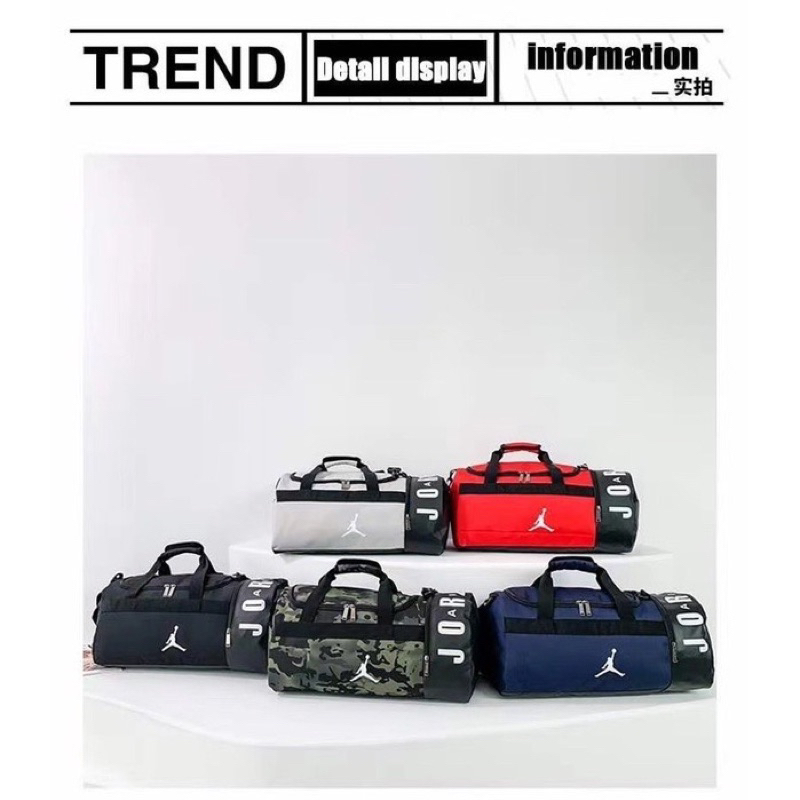 DUFFLEBAG A1R J0RDAN HALF LEATHER / DUFFLE BAG J0RDAN HALF LEATHER / IMPORTED GYM BAG / กระเป๋าเดินท