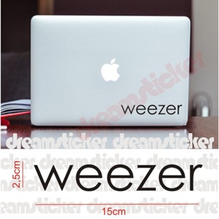 สติกเกอร์ Weezer Band สําหรับติดตกแต่งแล็ปท็อป MacBook