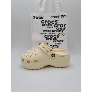 Crocs รองเท้าแตะแพลตฟอร์ม คลาสสิก สําหรับผู้หญิง