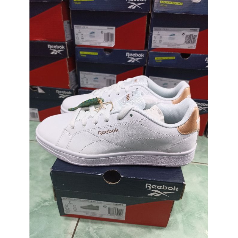 รองเท้า Reebok Royal Complete Original White Gold