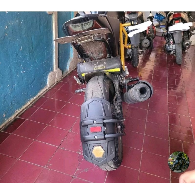 บังโคลน xsr 155 mhr ฟิล์มกันรอยโคลน xsr 155 mhr xsr สาดยาง