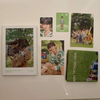 Epex fanclub group jeff keum wish amin baekseung การ์ดสมาชิก ayden mu yewang ผ้าเช็ดหน้า โปสการ์ด pc ชุดโฟโต้การ์ด