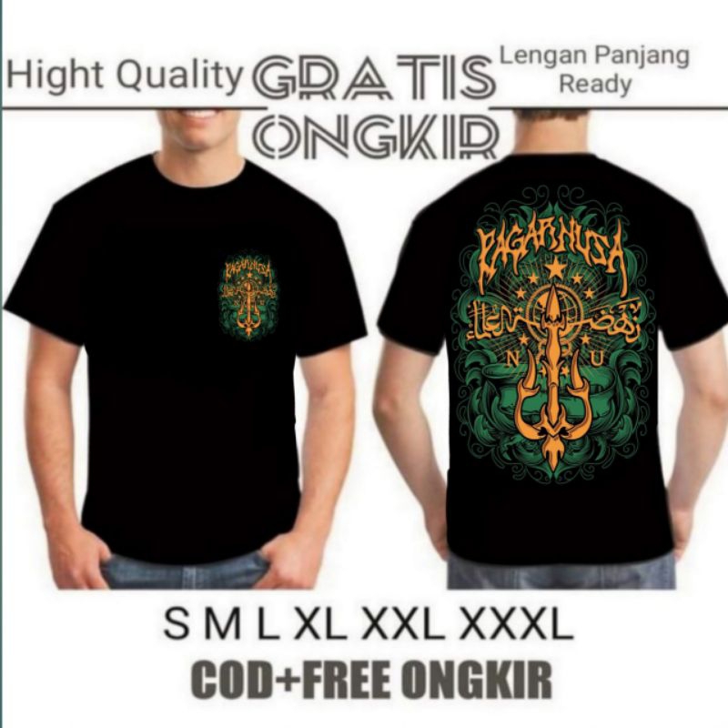 PAGAR NUSA เสื้อยืด PAGAR NUSA เสื้อยืด PAGAR NUSA FIGHTER เสื้อ PN FIGHTER PENCAK SILAT ยืด