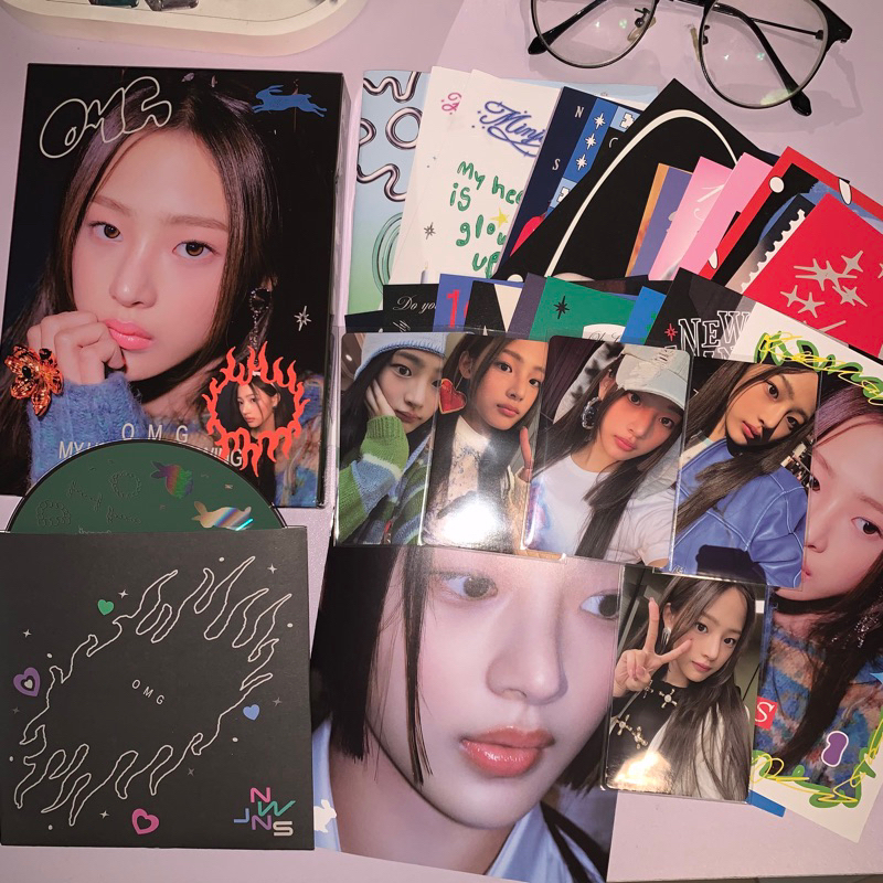 PC PHOTOCARD MINJI ALBUM MESESSAGE CARD VER NEWJEANS NITTO OMG เท่านั้น HAERIN DANIEL HANNI SHARING