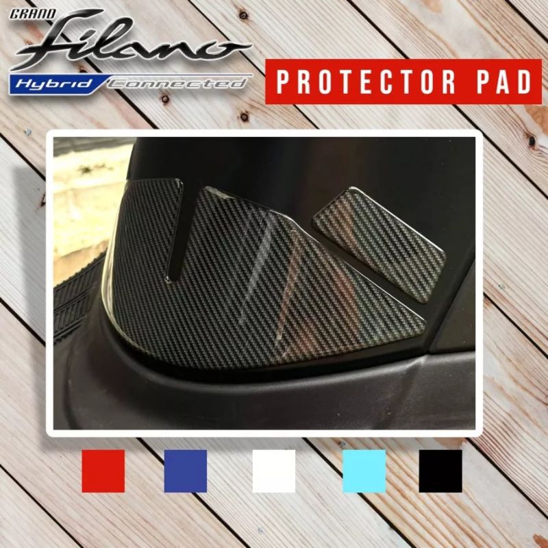 GRAND FILANO REAR DECKPAD สติ๊กเกอร์, สติ๊กเกอร์ RESIN, GRAND FILANO 2023 REAR DECKPAD สติ๊กเกอร์