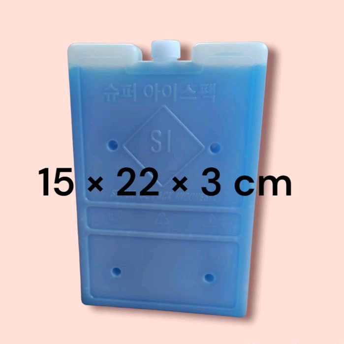 Ice Pack 15+322cm Thermafreeze Blue Ice Pack Medium Cube Cooler Dry Ice