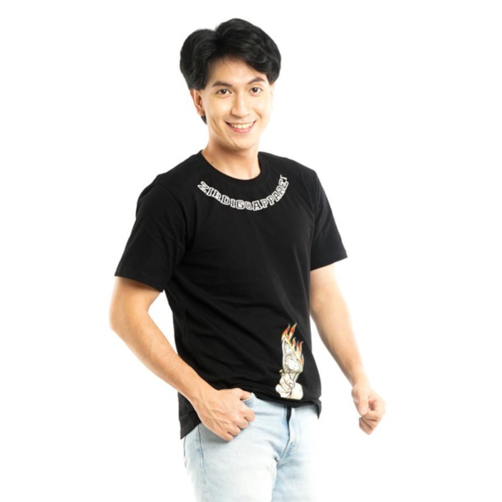 Zirdigo เสื้อยืดแขนสั้น Distro TP52 คุณภาพพิมพ์