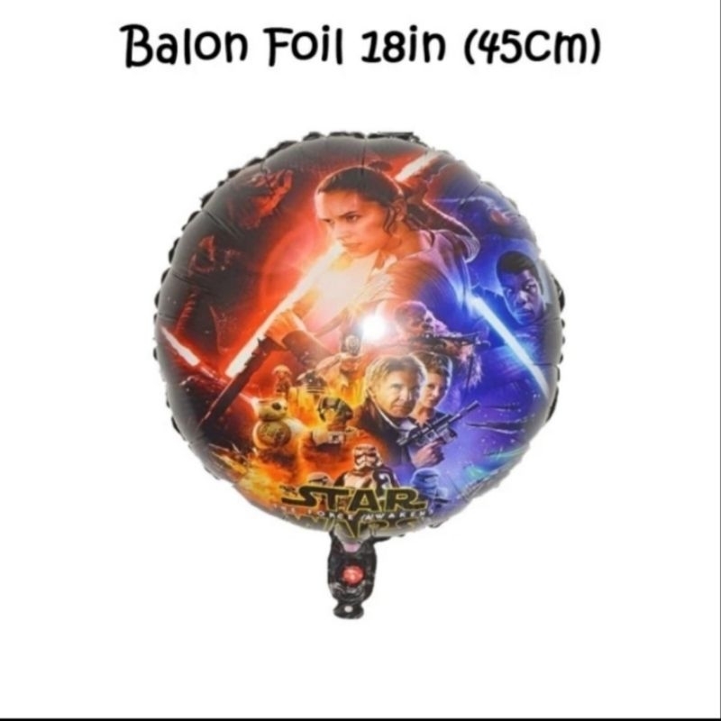 ลูกโป่งฟอยล์ Starwars 18in / Space Outer