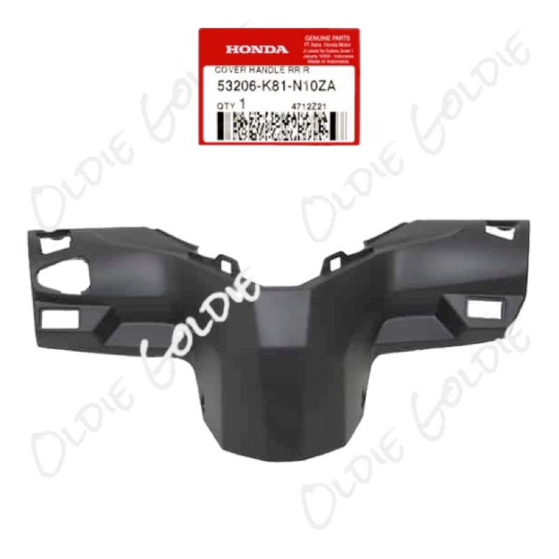 53206-K81-N10ZA ฝาครอบด้านหลัง Speedometer Beat Eco K81 2016 - 2019 ISS Idling หยุด AMH