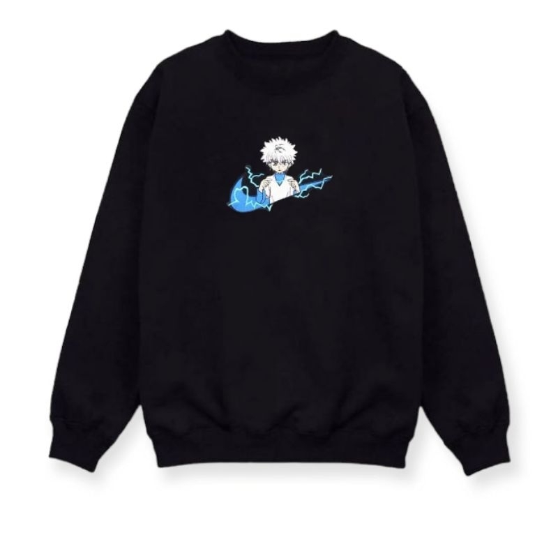 Killua Crewneck Sweater นักล่า Killua Hxh ล่าสุด