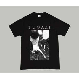 เสื้อยืด พิมพ์ลายวงร็อคพังก์ร็อค Fugazi สไตล์พังก์ร็อค สําหรับผู้หญิง