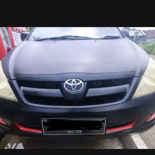 Hitam MESIN Lis LIST ตะแกรงกระจังหน้า โครเมี่ยมโครเมี่ยม แบบเปลี่ยน สําหรับ TOYOTA INOVA INNOVA 2004 To 2010 2005 2006 2007 2008 2009