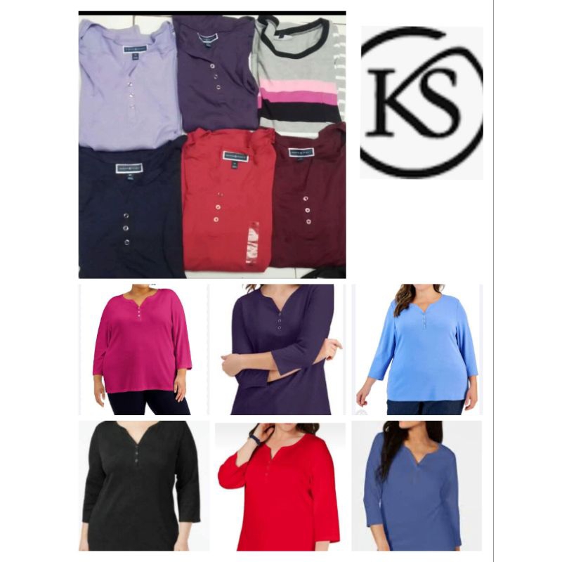 Karen * เสื้อยืดผู้หญิง Scott Big Size Jumbo