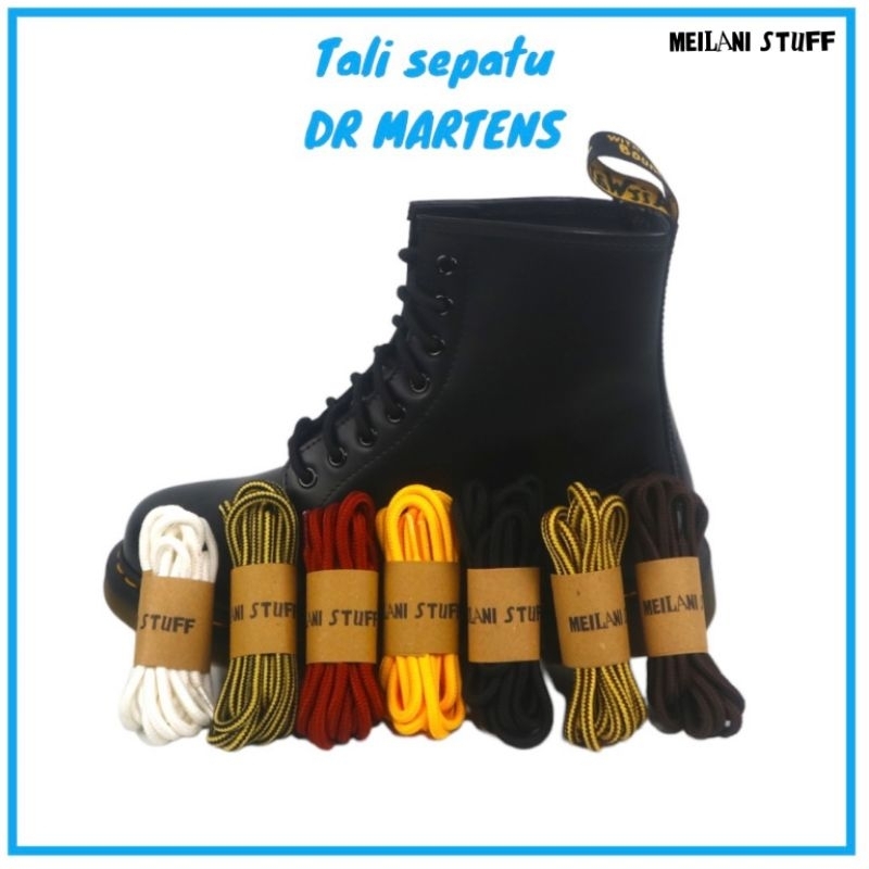 ดร. Martens redwings boot เชือกผูกรองเท้าตา 8 รู