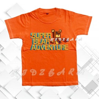 เสื้อยืด พิมพ์ลาย Super bear สําหรับเด็ก