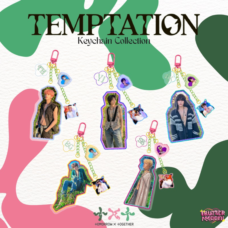 พวงกุญแจ Txt Temptation Fanmade