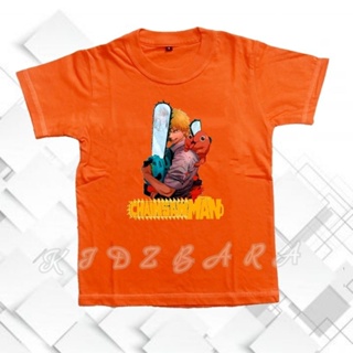 เสื้อยืด พิมพ์ลาย Denji CHAINSHAW MAN สําหรับเด็กผู้ชาย