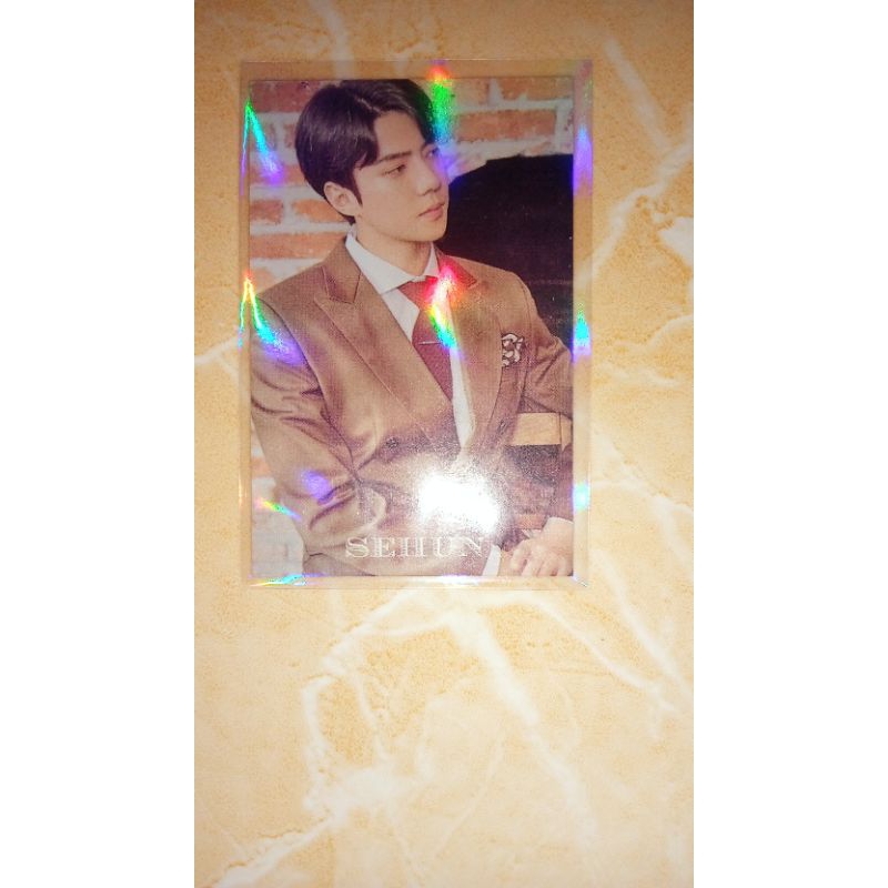 Photocard Sehun EXO อย่างเป็นทางการ