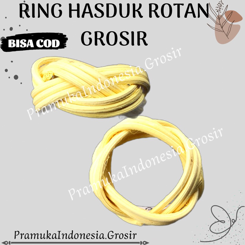 [WHOLESALE 200 ชิ้น] SCOUT RATTAN RING / SCOUT RATTAN RING / SCOUT RATTAN RING / SCOUT EQUIPMENT