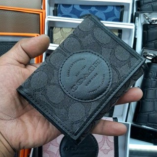 ใหม่ Coach กระเป๋าสตางค์ ใส่บัตรได้ คุณภาพดี