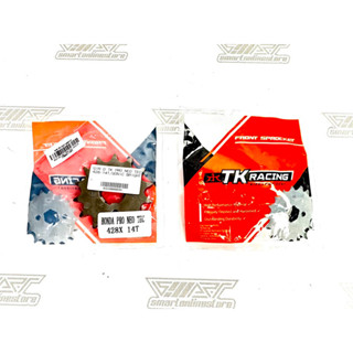 เกียร์ TK RACING GEAR TK ด้านหน้า HONDA CB150R Antem CRF 150 หนา 428 415X14 15