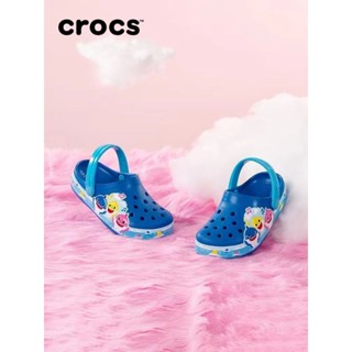 รองเท้าแตะ Crocs ฉลาม สําหรับเด็ก