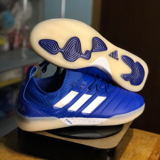 รองเท้าฟุตซอล Adidas Copa 20.1 สีน้ําเงิน