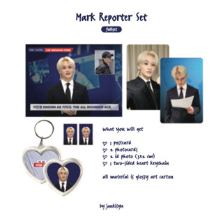 Mark Lee Reporter โดย jankisyu (โปสการ์ด, โฟโต้การ์ด, รหัสรูปภาพ, พวงกุญแจ)