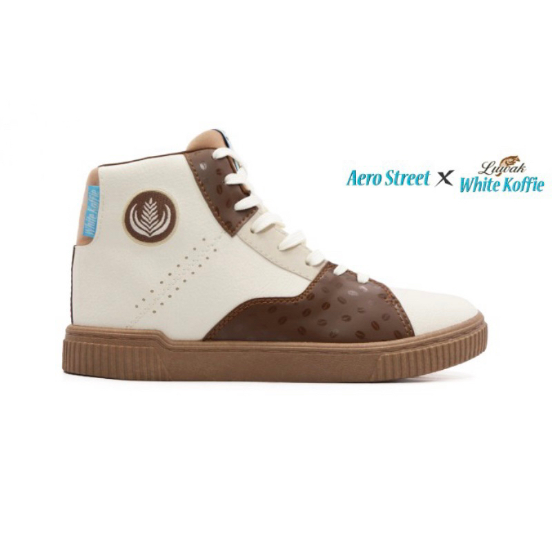 Aerostreet X Luwak White Coffie Size 37