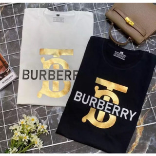 เสื้อยืด แบรนด์เนม Berry Gold Foil นําเข้า ของแท้ 1:1