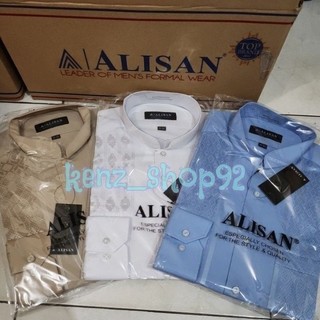 Baju Koko ALISAN & OW PREMIUM BORDIR lengan panjang TERMURAH (100% ORI)