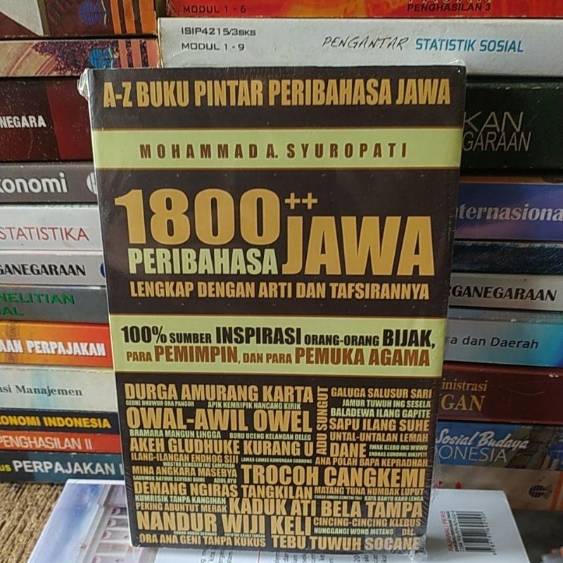 หนังสือสุภาษิต 1800+java (ของแท้)