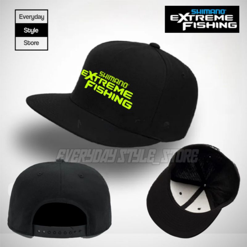 หมวก Snapback ตกปลา Shimano Extreme / หมวกตกปลา Shimano ราคาถูก Shopee Lazada