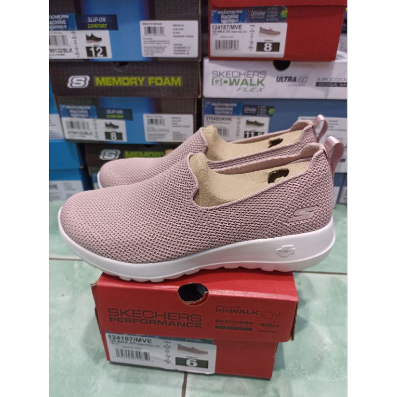 SKECHERS สเกชเชอร์ สเกชเชอร์ 124187/MVE Original รองเท้าสีชมพูผู้หญิง